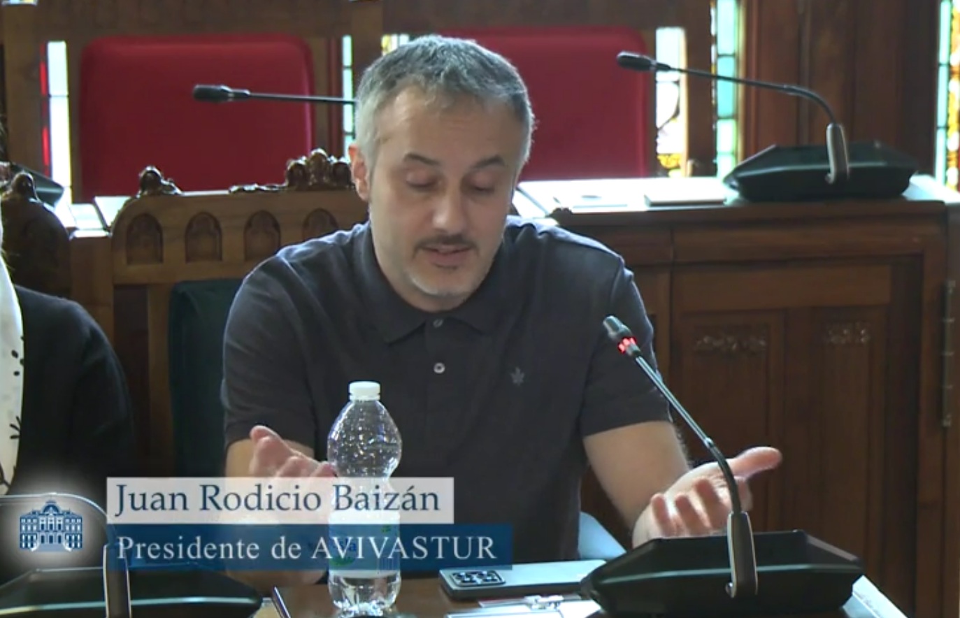 AVIVASTUR comparecencia en la Junta General del Principado de Asturias sobre vivienda turística